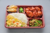 松2　鶏唐揚げの甘辛ソース炒め弁当